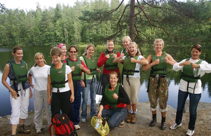 Virkistyspäivä Yli-Takkulan tilalla