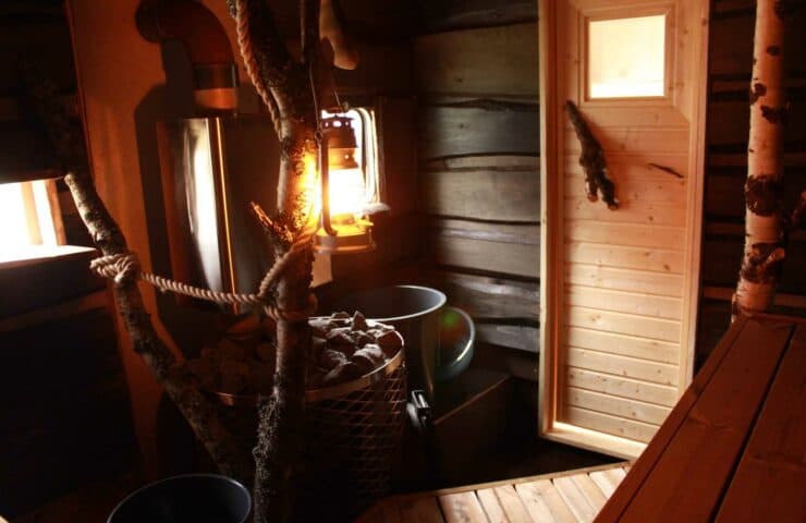 Villa Rulludd - Juhlatila Espoo - Alvarin sauna - Happens