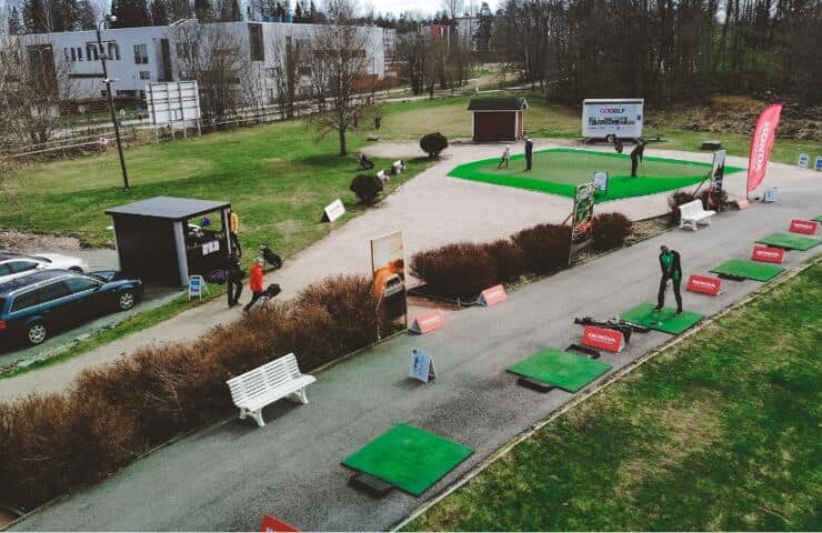 Leppävaara GoGolf Range - Yritystapahtuma - Happens